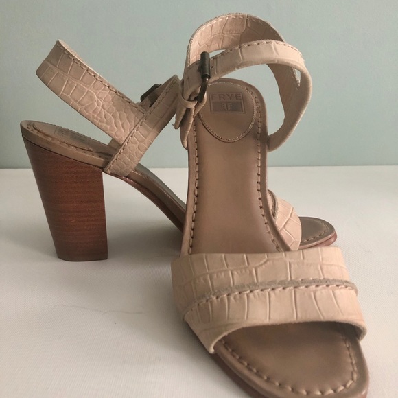 FRYE Portia block heel sandals Size 9 - Picture 11 of 12